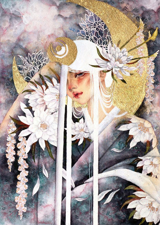 Tsukuyomi - Fine Art print