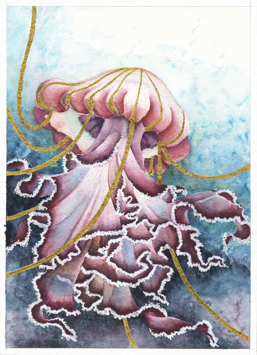 Oceanic dancer - Fine Art print