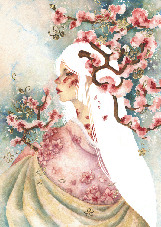 Konohanasakuya hime - Fine Art print