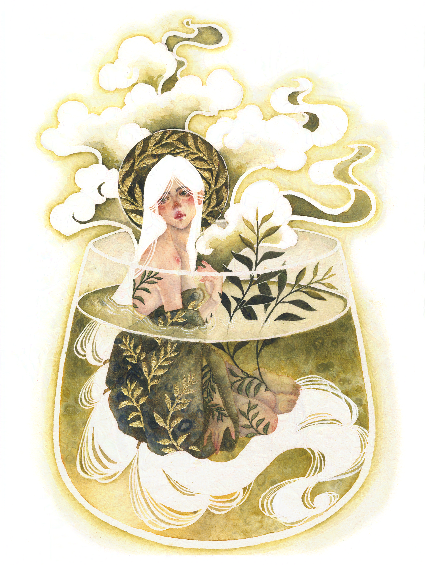 Green tea - Fine Art print