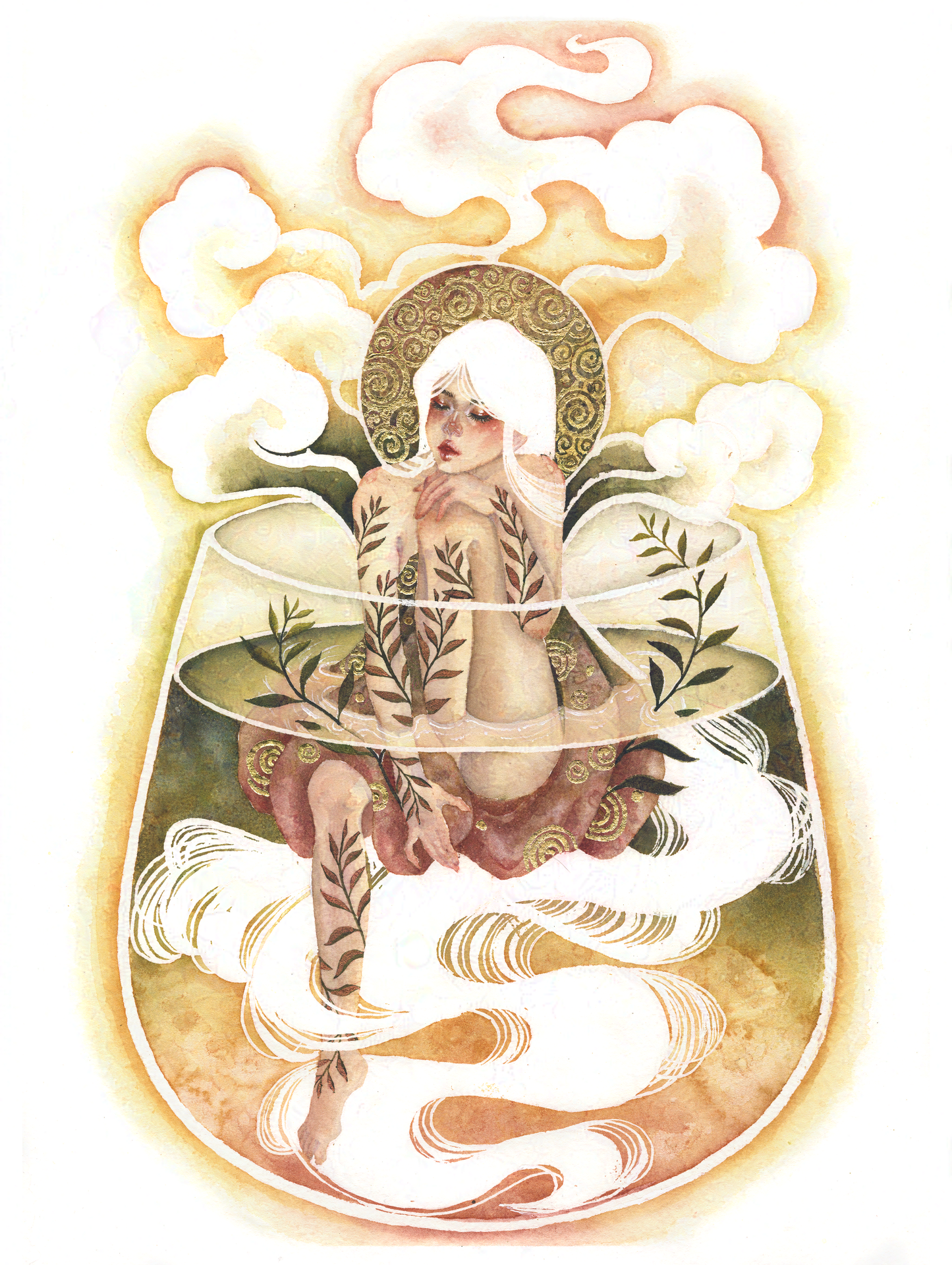 Oolong tea - Fine Art print